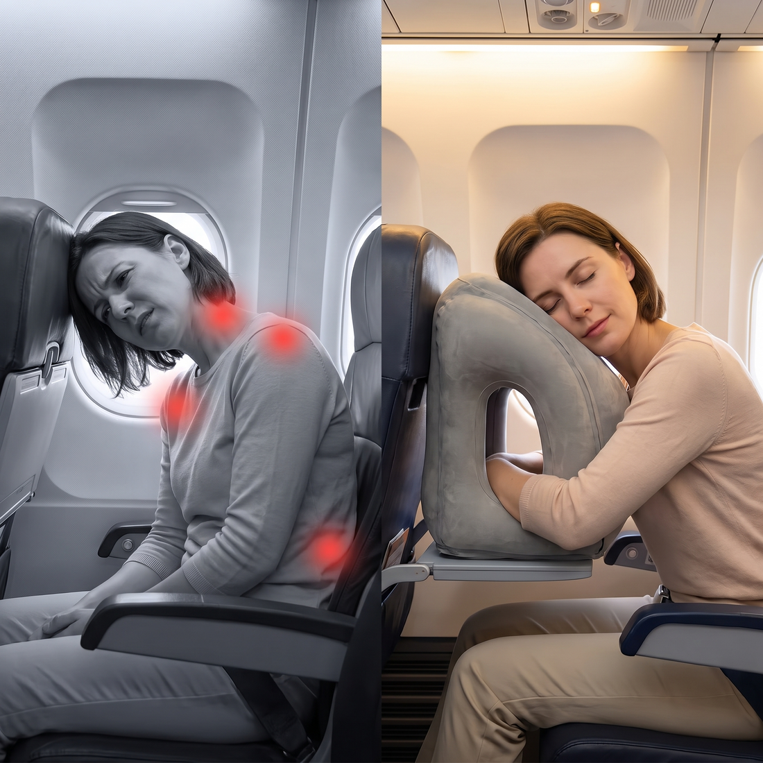 NapAvelle™ Inflatable Travel Pillow